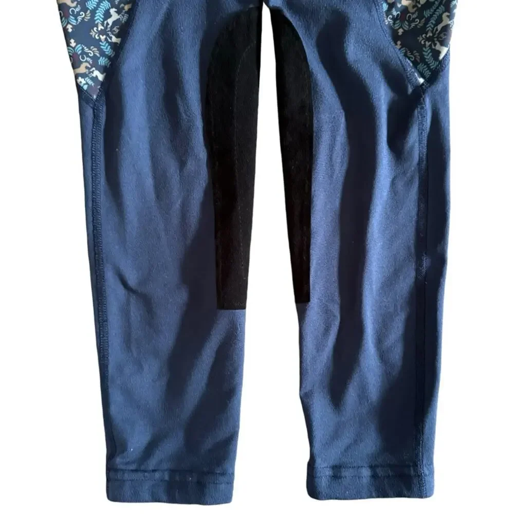 Kerrits Girls Performance Knee Patch Riding Tight Breeches Size S Horsing Around